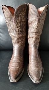 USA made lucchese 1883 men's cowboy boots